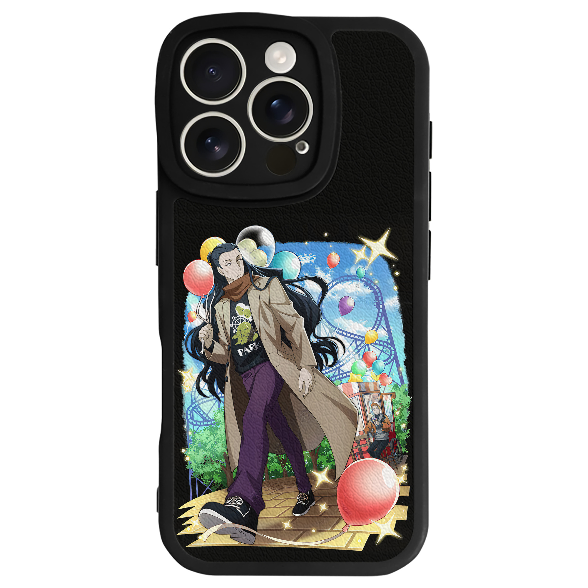 （画像用） 文豪ストレイドッグス Bungo Stray Dogs 【iPhone 16シリーズ対応】シリコンスマホケース（レザー調） 材質：シリコン
